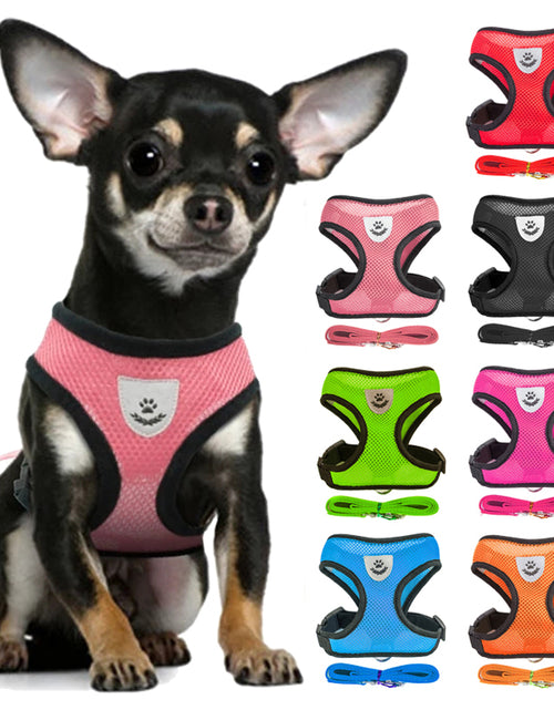 Load image into Gallery viewer, Adjustable Vest Pet Harness
