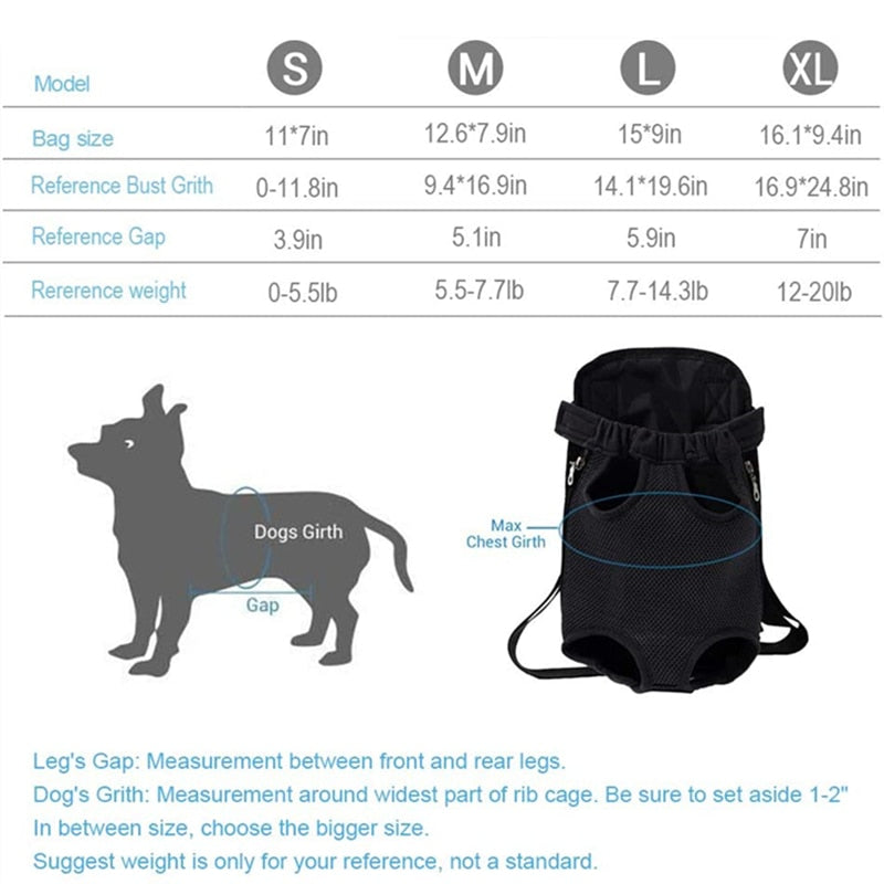 Pet Breathable Travel Backpack