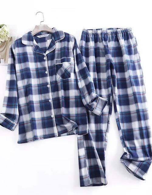 Load image into Gallery viewer, Cotton Flannel Women&#39;s Pajamas Sets
